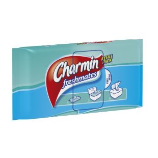 Charmin Freshmates, 40 Count Refill Packs (Pack of 12) 480 Total Wipes