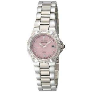 Citizen Women's Eco-Drive Riva Diamond Accented Stainless Steel Watch EW0890-58X