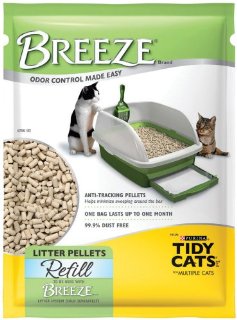 Tidy Cats Breeze Litter Pellet Refill, 3.5-Pound Packages (Pack of 6, Total of 21 lbs)