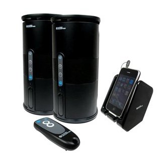 Audio Unlimited 900MHz Wireless Indoor/Outdoor Water Resistant Speakers with Remote