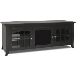 Techcraft Credenza Stand for 60 and smaller LCD and Plasma TVs (Black, #CRE60B)