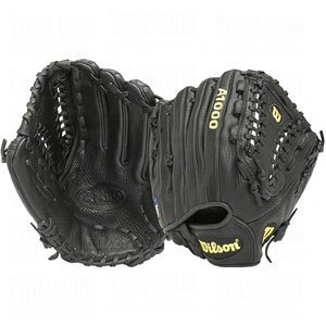 Wilson A1000 HG12-B Baseball Pitcher's Glove (Black, 12, Right Hand Throw)