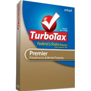 TurboTax Premier Federal & State Returns + Federal e-File 2010 [for Windows and Mac]