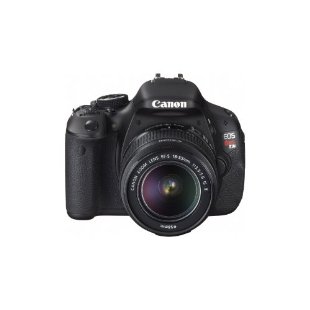 Canon EOS Rebel T3i CMOS Digital SLR Camera with EF-S 18-55mm f/3.5-5.6 IS Lens