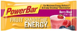 PowerBar Fruit Smoothie Energy Bars, Berry Blast (Pack of 12)