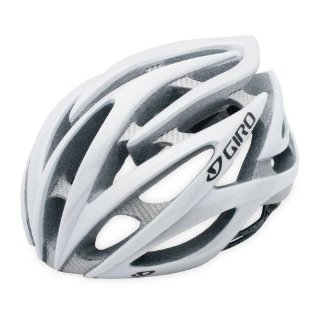 Giro Atmos Helmet (White/Silver, Large)