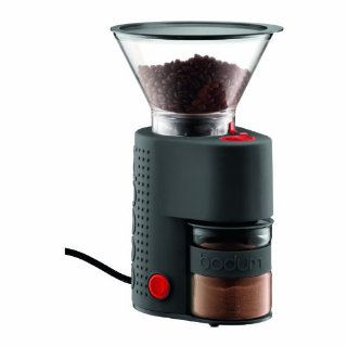 Bodum Bistro Electric Burr Coffee Grinder (Black)