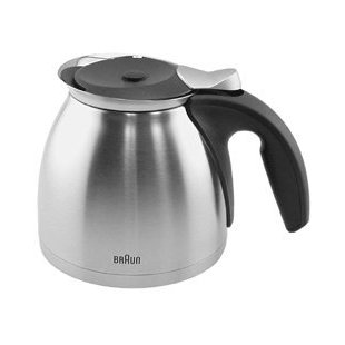 Braun Stainless Steel Thermal Carafe for KF600 Coffee Maker