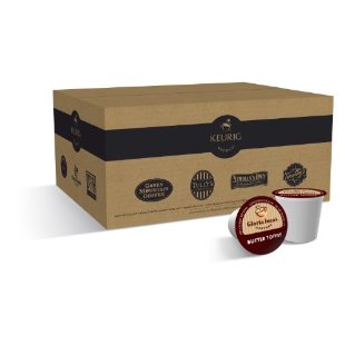 Gloria Jean's Coffees,Butter Toffee K-Cups for Keurig Brewers (Pack of 50)