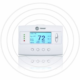 Schlage Trane Z-Wave Enabled Remote Energy Management Thermostat, Schlage LiNK Compatible (TZEMT043AB32MAA, aka TZEMT400AB32MAA)