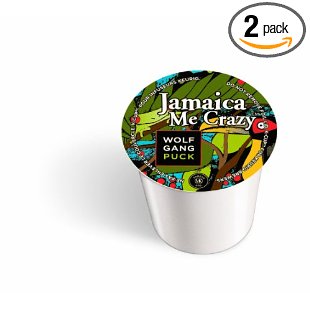 Wolfgang Puck Coffee, Jamaica Me Crazy, 24-Count K-Cups for Keurig Brewers (Pack of 2)