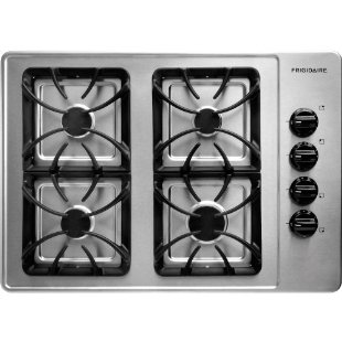 Frigidaire FFGC3015LS 30 Gas Cooktop with 4 Sealed Burners