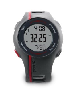 Garmin Forerunner 110 GPS Bundle with Heart Rate Monitor (Black/Red, # 010-00863-11)