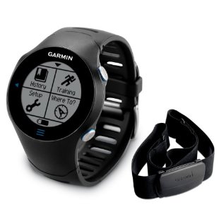 Garmin Forerunner 610 Touchscreen GPS with Premium Heart Rate Monitor Strap (010-00947-10)