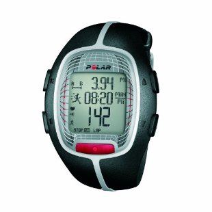 Polar RS300X SD Heart Rate Monitor with S1 Foot Pod (Black)
