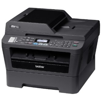 Brother MFC-7860DW Wireless Monochrome Printer with Scanner, Copier & Fax