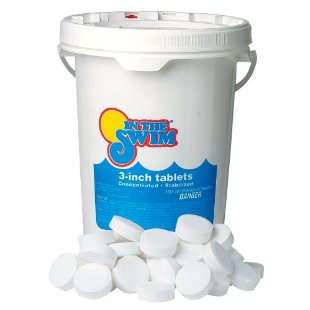 In The Swim 3 Inch Pool Chlorine Tablets 25 lbs.