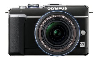 Olympus PEN E-PL1 12.3MP Live MOS Micro Four Thirds Camera with 14-42mm f/3.5-5.6 Zuiko Zoom Lens (Black)