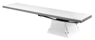 S.R. Smith 66-209-206S2-1 Glas-Hide Replacement 6' Diving Board (Radiant White)