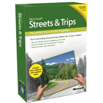 Microsoft Streets & Trips 2011 Trip Planning Software (without GPS) [for Windows 7, Vista, XP]