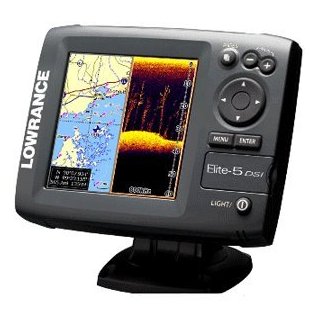 Lowrance Elite-5 DSI DownScan Imaging Chartplotter/Fishfinder