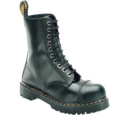 Dr. Martens 8761FH 10-Eyelet Cap Toe Boot (Fine Haircell 8761)