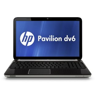 HP Pavilion dv6-6110us 15.6 Entertainment Notebook with Quad-Core A6-3400M, 640GB HD, Windows 7 Home Premium)