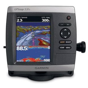 Garmin GPSmap 531s Marine GPS and Chartplotter with Dual Frequency Transducer (010-00761-01)