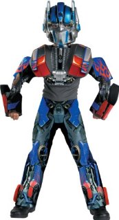 Transformers Optimus Prime Movie 3D Deluxe Child Halloween Costume (Small, fits ages 4-6)