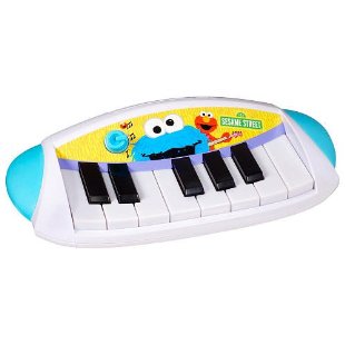 Let's Rock Cookie Monster Keyboard