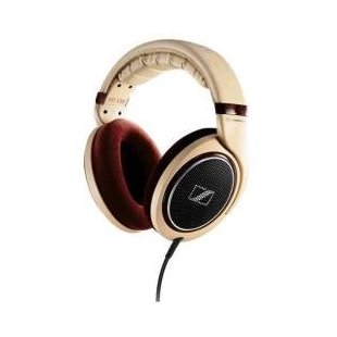 Sennheiser HD 598 Headphones (Burl Wood)