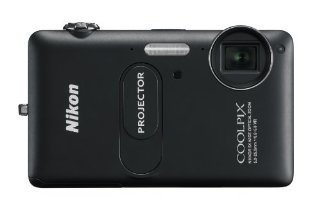 Nikon Coolpix S1200pj 14.1MP Digital Camera with Built-in Projector