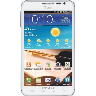 Samsung Galaxy Note 4G Android Phone, Ceramic White (AT&T)