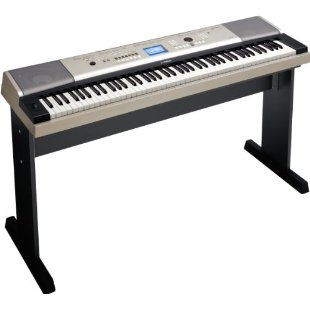 Yamaha YPG-535 88-key Portable Keyboard with Stand and Sustain Pedal