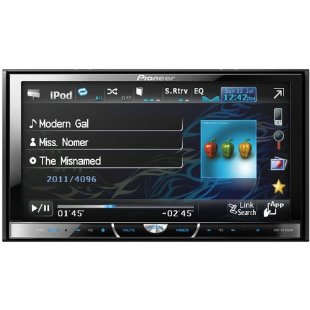 Pioneer AVH-P4400BH 2-DIN Multimedia DVD Receiver with 7" Touchscreen, Bluetooth, and HD Radioâ„¢ Tuner