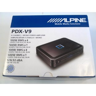 Alpine PDX-V9 Power Density 5-Channel Digital Amplifier