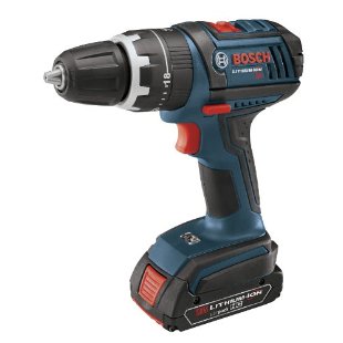 Bosch HDS181-02 18V Compact Tough Hammer Drill Driver (includes Two 1.5Ah Batteries)