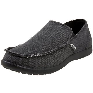 Crocs Santa Cruz Canvas Slip-On Men's Shoes (12 Color Options)