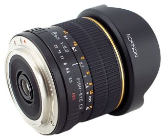Rokinon 8mm F3.5 Fisheye Lens for Canon (FE8M-C)