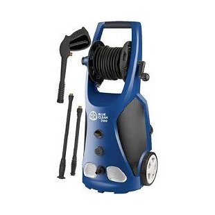 AR Blue Clean 390 Electric Pressure Washer with Hose Reel (1,800 PSI, 1.6 GPM, 14 Amp)