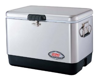 Coleman Steel-Belted Cooler (54 Qt., Stainless-Steel)