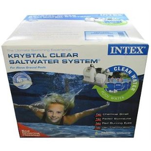 Intex 54601EG Krystal Clear Saltwater System with 1650 gph