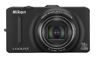 Nikon Coolpix S9300 16MP Digital Camera with 18x Zoom and 1080p Video (Black)