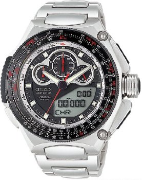 Citizen ProMaster JW0010-52E Eco-Drive SST Stainless Steel Watch