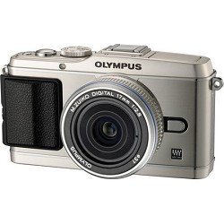 Olympus PEN E-P3 12.3MP Live MOS Camera with 17mm Lens (Silver)