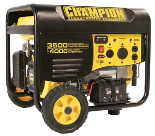 Champion 46539 Gas Powered 4,000 Watt 4-Stroke Portable Generator with Wireless Remote Electric Start (CARB Compliant)