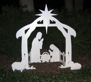 Christmas Outdoor Nativity Scene Set (Small)