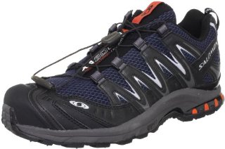 Salomon XA PRO 3D Ultra 2 Trail Running Shoe (Men's, Deep Blue/Black/Sunset-X)