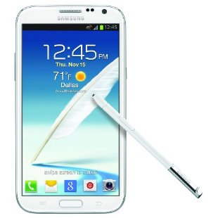 Samsung Galaxy Note II 4G Phone (White, AT&T)