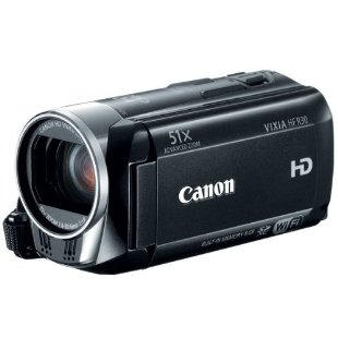 Canon VIXIA HF R30 Camcorder with 51x Zoom, Wi-Fi, 8GB Internal Storage, and Dual SDXC Card Slots
